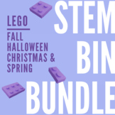 LEGO Seasonal Themed STEM Challenge Card Bundle