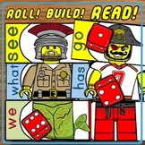 Dolch Sight Words Game -- Roll! Build! Read!