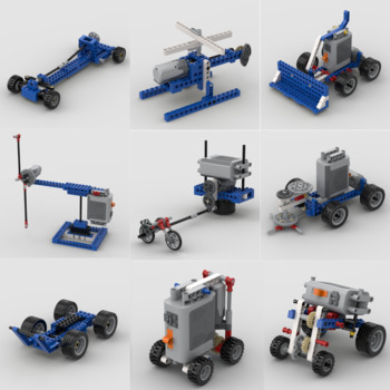 Preview of LEGO Simple Powered Machines Part.2 - Transportation