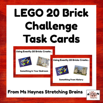 Preview of LEGO Task Cards for Makerspace, Morning Work & More
