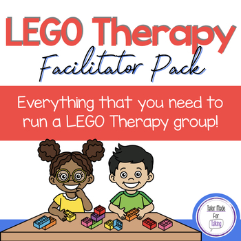 Preview of LEGO Therapy Facilitator Pack - Everything you need!