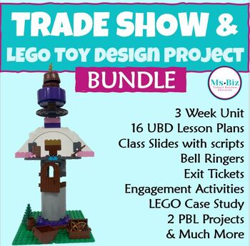 Preview of LEGO Toy Design & Trade Show Project BUNDLE (Business & Marketing)
