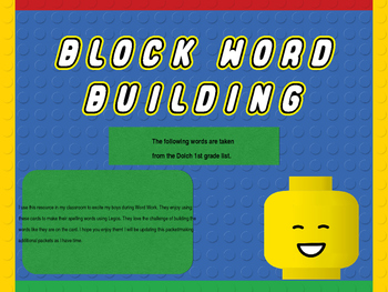 Preview of Block Word Building
