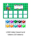 LEGO theme Token Boards/Schedules (10 pages)