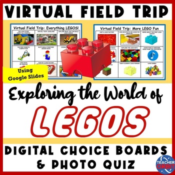 Preview of LEGOS Building Blocks Virtual Field Trip |  STEM Makerspace Engineering