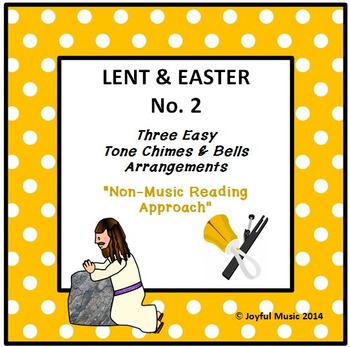 Preview of LENT & EASTER - No. 2 - 3 Easy Chimes & Bells Arrangements