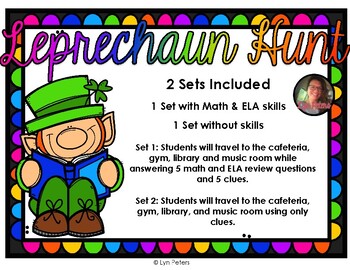 Preview of LEPRECHAUN HUNT | MARCH ACTIVITY