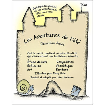 Preview of LES ADVENTURES DE L'ÉTÉ Gr. 2