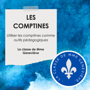 Preview of LES COMPTINES - Utiliser les comptines en école primaire