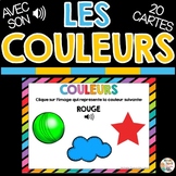 LES COULEURS - FRENCH BOOM CARDS™️  French Colors (Colours)