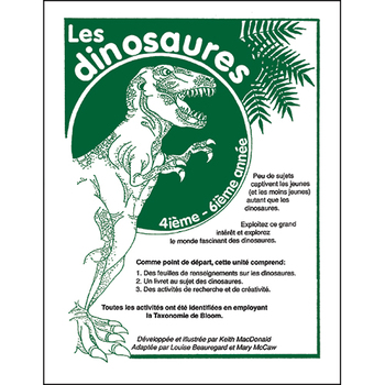 Preview of LES DINOSAURES Gr. 4-6