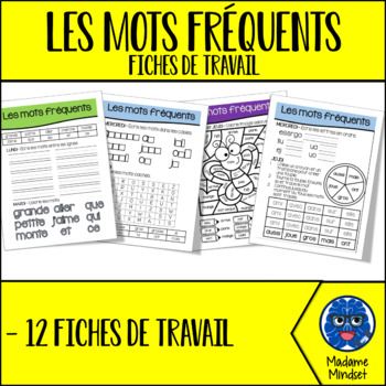 Preview of LES MOTS FRÉQUENTS #2 - Sight words (FRENCH)