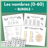 LES NOMBRES 0-60 BUNDLE ⭐ Fun activities to practice numbe