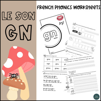 Preview of LES SONS FRANÇAIS- French Phonics | Cahier de sons (SOR) | Le son gn