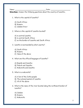 Saint Barthélemy Introductory Geography Printable Worksheet with map and  flag