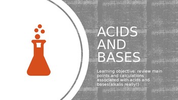 Preview of LESSON ACIDS AND BASES