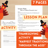 LESSON PLAN & ACTIVITY: Thanksgiving "Harvest Traditions T