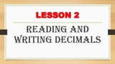 LESSON2_READING AND WRITING DECIMALS