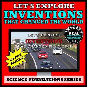 Preview of LET'S EXPLORE INVENTIONS POWERPOINT (Science Foundations Curriculum)