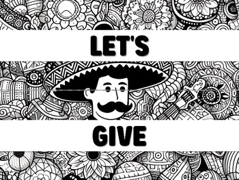 Preview of LET'S GIVE THEM SOMETHING TO TACO 'BOUT... Cinco De Mayo Bulletin Board Decor