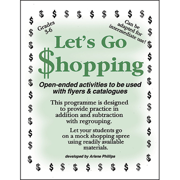 Preview of LET'S GO SHOPPING Gr. 3-6