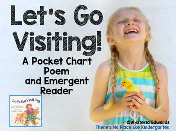 Preview of LET'S GO VISITING: Poem and Emergent Reader