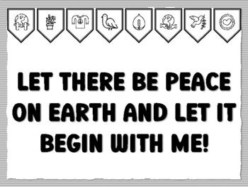 let there be peace on earth and let it begin with me