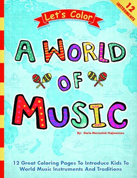 Preview of LET’S COLOR… A WORLD OF MUSIC