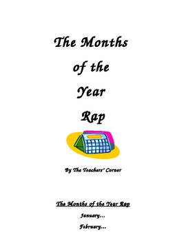 Preview of Months of the Year Rap!