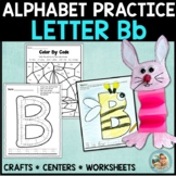 LETTER B Worksheets for Kindergarten | Alphabet Tracing Pr