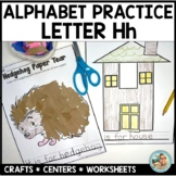 LETTER H Activities | Alphabet Practice Worksheets & Crafts