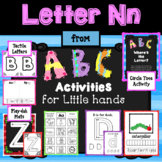 LETTER Nn from ABC ACTIVITIES FOR LITTLE HANDS for Prescho