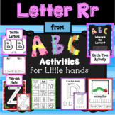 LETTER Rr from ABC ACTIVITIES FOR LITTLE HANDS for Prescho