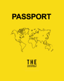 LETTER SIZE - 8.5x11 Children's Digital Printable Passport
