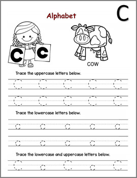 LETTER TRACING PRACTICE by The Miracle Teacher | TPT