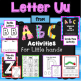 LETTER Uu from ABC ACTIVITIES FOR LITTLE FINGERS for Presc