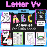 LETTER Vv from ABC ACTIVITIES FOR LITTLE HANDS for Prescho