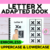 LETTER X, ALPHABET ADAPTED BOOK, SPECIAL EDUCATION, INTERA