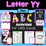 LETTER Yy from ABC ACTIVITIES FOR LITTLE HANDS for Prescho