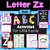 LETTER Zz from ABC ACTIVITIES FOR LITTLE KIDS for Preschoo