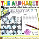 LETTERS OF THE ALPHABET: MAZES: IDENTIFICATION AND FORMATION