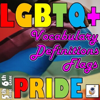 Preview of LGBT+ Pride Wordsearch - developing key language acquisition and meaning
