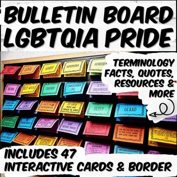 Preview of LGBTQ Awareness Interactive Bulletin Board