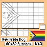 LGBTQ Bulletin Board Pride Month Rainbow Flag Craft Colori