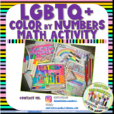 LGBTQ Color By Numbers Math Activities
