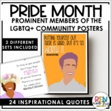 LGBTQ Community Members Posters | Pride Month Bulletin Board