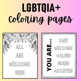 LGBTQ+ GSA or Ally Coloring Pages: 10 Different Versions E
