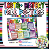 LGBTQ+ History Posters Freebie