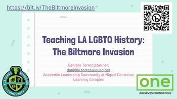 Preview of LGBTQ History: The Biltmore Invasion