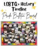 LGBTQ+ History Timeline PRIDE Bulletin Board Kit